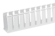 WIDE SLOT DUCT, PVC, .5X.5X6',WH,6FT