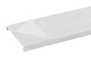 DUCT COVER, 1.8M X 108MM, PVC, WHITE