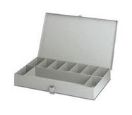 BOX, METAL, 206 X 357 X 48MM, GREY