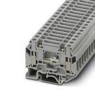 DIN RAIL TB, SCREW, 2POS, 20-10AWG