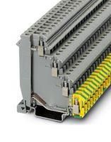 DIN RAIL TB, SCREW, 5POS, 24-12AWG