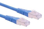 PATCH CORD, RJ45 PLUG-PLUG, 20M, BLU