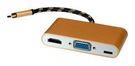 CONVERTER, USB C PLUG-HDMI/VGA/USB RCPT