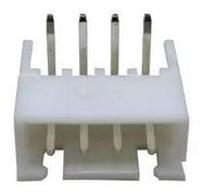 WTB CONN, HEADER, R/A, 4POS, 1ROW, 2.5MM