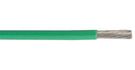HOOK-UP WIRE, 0.25MM2, GREEN, 500M