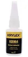 INSTANT ADHESIVE, BOTTLE, 20G, CLEAR
