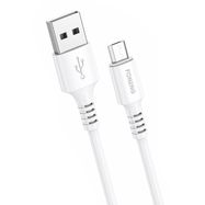 Cable USB to Micro USB Foneng, X85 3A Quick Charge, 1m (white), Foneng