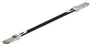I/O CABLE, QSFP-DD 76P PLUG-PLUG, 500MM