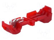 Quick splice; Scotchlok; for cable; IDC,6.3mm connectors; ways: 1 3M