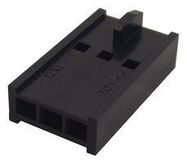 CONNECTOR HOUSING, RCPT, 3POS, 2.54MM