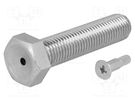 Pin; M8; Plunger mat: steel; Plating: zinc; Thread len: 70mm FATH