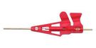 MICRO SMD GRABBER TEST CLIP, 1PIN, RED