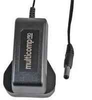 ADAPTER, AC-DC, 12V, 0.5A