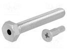 Pin; M8; Plunger mat: steel; Plating: zinc; Thread len: 50mm FATH
