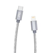 USB-C to Lightning cable Dudao L5Pro PD 45W, 1m (gray), Dudao