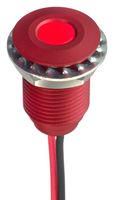 LED PANEL INDICATOR, RED, 10MM, 12VDC