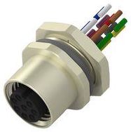 SENSOR CORD, M12 CIR RCPT-FREE END