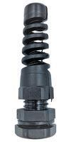 CABLE GLAND, PA/NBR, 13MM-18MM, BLACK