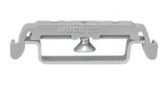 MOUNTING FOOT W/ SCREW, GRY, DIN-35 RAIL