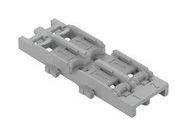 MOUNTING CARRIER, 2POS, DIN35 RAIL, GREY