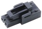 CONNECTOR HOUSING, RCPT, 2POS, 4.2MM