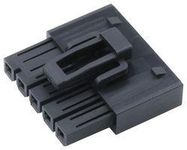 CONNECTOR HOUSING, RCPT, 5POS, 4.2MM