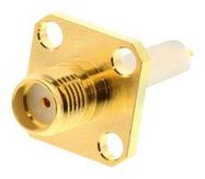 RF/COAXIAL, SMA JACK, STRAIGHT, 50 OHM, SOLDER