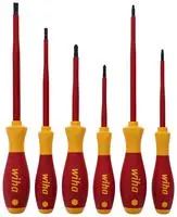 SCREWDRIVER SET, SL, PH, SQ 6 PIECE