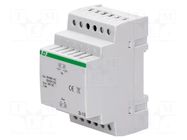 Power supply: switched-mode stabiliser; for DIN rail; 18VDC; 3A F&F