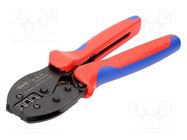 Tool: for crimping; non-insulated terminals; 0.5÷6mm2 KNIPEX