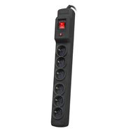 Armac Multi M6 | Power strip | anti-surge system, 6 sockets, 1,5m cable, black, ARMAC