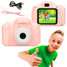 Extralink Kids Camera H20 Pink | Camera | 1080P 30fps, 2.0" screen, EXTRALINK