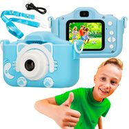 Extralink Kids Camera H27 Dual Blue | Camera | 1080P 30fps, 2.0" screen, EXTRALINK