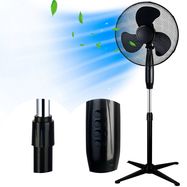 Extralink Bryza ESF-40D-BL Black | Standing fan | 3 blades, 3 speed settings, EXTRALINK