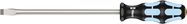 3334 Screwdriver for slotted screws, stainless, 1.6x10.0x200, Wera