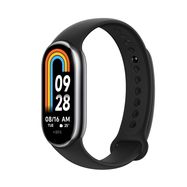 Xiaomi Smart Band 8 Graphite Black | Smartband | Bluetooth 5.1, 190mAh, 1.62", 5 ATM, accelerometer, gyroscope, PPG sensor, XIAOMI