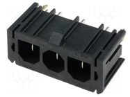 Connector: wire-board; SABRE; socket; male; PIN: 3; tinned; 18A; THT MOLEX