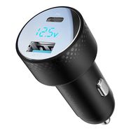 Car Charger Joyroom JR-CCD01, A+C 53W (Black), Joyroom