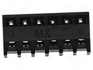 Connector: PCB to PCB; socket; male; PIN: 16; KK 254; straight; THT MOLEX