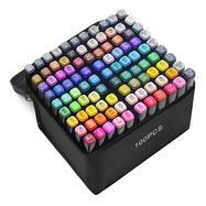 Extralink | Alcohol marker set | 100 colors, dual tips, EXTRALINK
