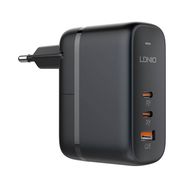 GaN Charger USB type-C LDNIO  65W black, LDNIO