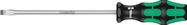 334 Screwdriver for slotted screws, 1.2x8.0x175, Wera