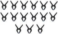 NYLON GRIP CLAMP SET, 15PC, SMALL, PK15