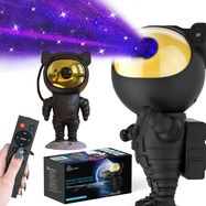 Starry Sky Projector Galaxy Projector Black | Night lamp, projector | for children, in the shape of an astronaut, EXTRALINK