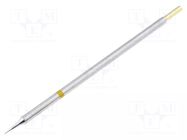 Tip; conical; 0.25mm; 350÷398°C; for soldering station THERMALTRONICS