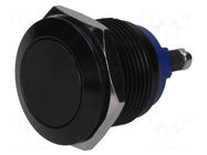 Switch: vandal resistant; Pos: 2; SPST-NO; 2A/36VDC; IP65; OFF-(ON) ONPOW