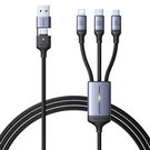 Cable Speedy  USB Joyroom SA21-2T3, 6 in 1/ 100W/Cable 1.5m (black), Joyroom