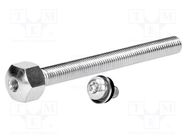 Pin; M12; Plunger mat: steel; Plating: zinc; Thread len: 125mm FATH