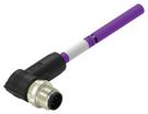 SENSOR CORD, 5P M12 PLUG-FREE END, 3.3'