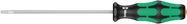 335 Screwdriver for slotted screws, 0.6x3.5x125, Wera